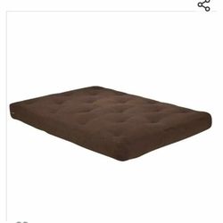 8 inch independently-encased coil full size futon mattress