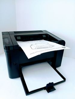 Laser Printer Hp LaserJet P1606dn || Prints Automatically Double-Sided || Speed Up To 26ppm || USB2.0 || Ethernet RJ-45 || Network ||