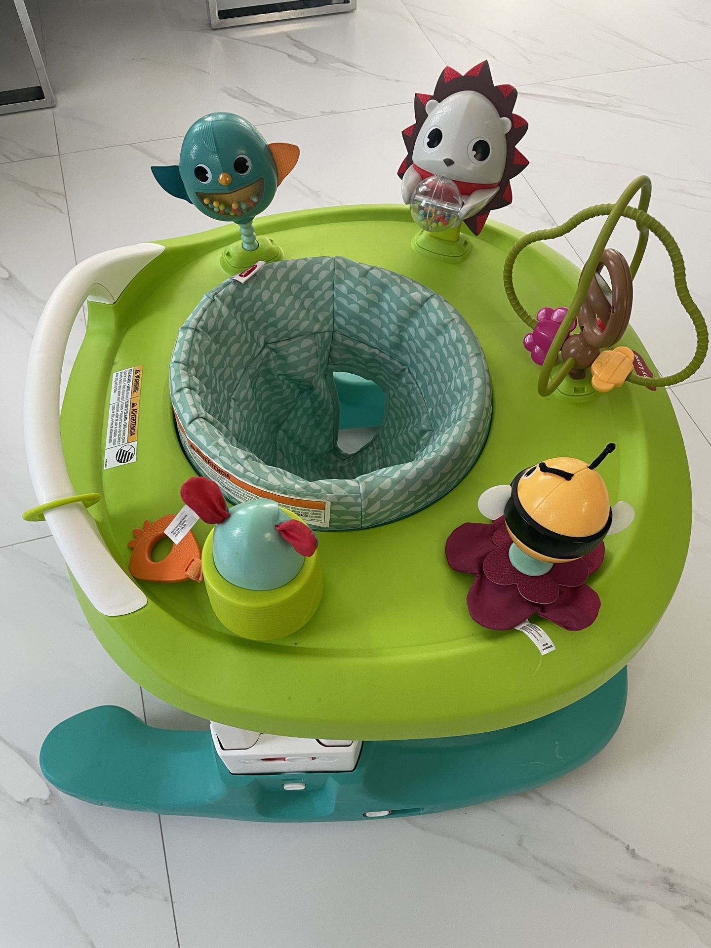 Tiny Love 4-in-1 Here I Grow Mobile Activity Center, Baby Walkers and Activity Center, Baby Activity Center with Interactive Toys and Developmental Ac