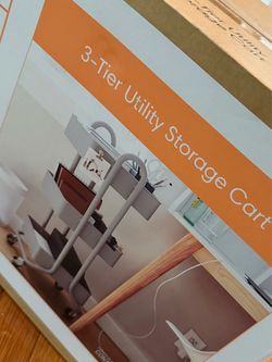 3-Tier Utility Storage Cart