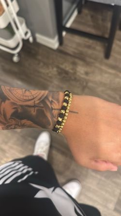 Pulseras Oro 18k diamantada