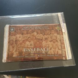 Trading Card Set Based On The Ken Burns Film