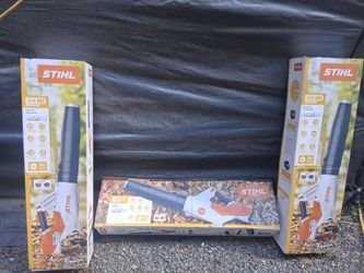 3x Stihl BGA 60 Cordless Blower Sets (Battery & Charger Included) - Brand New
