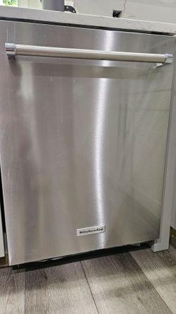 KitchenAid dishwasher.