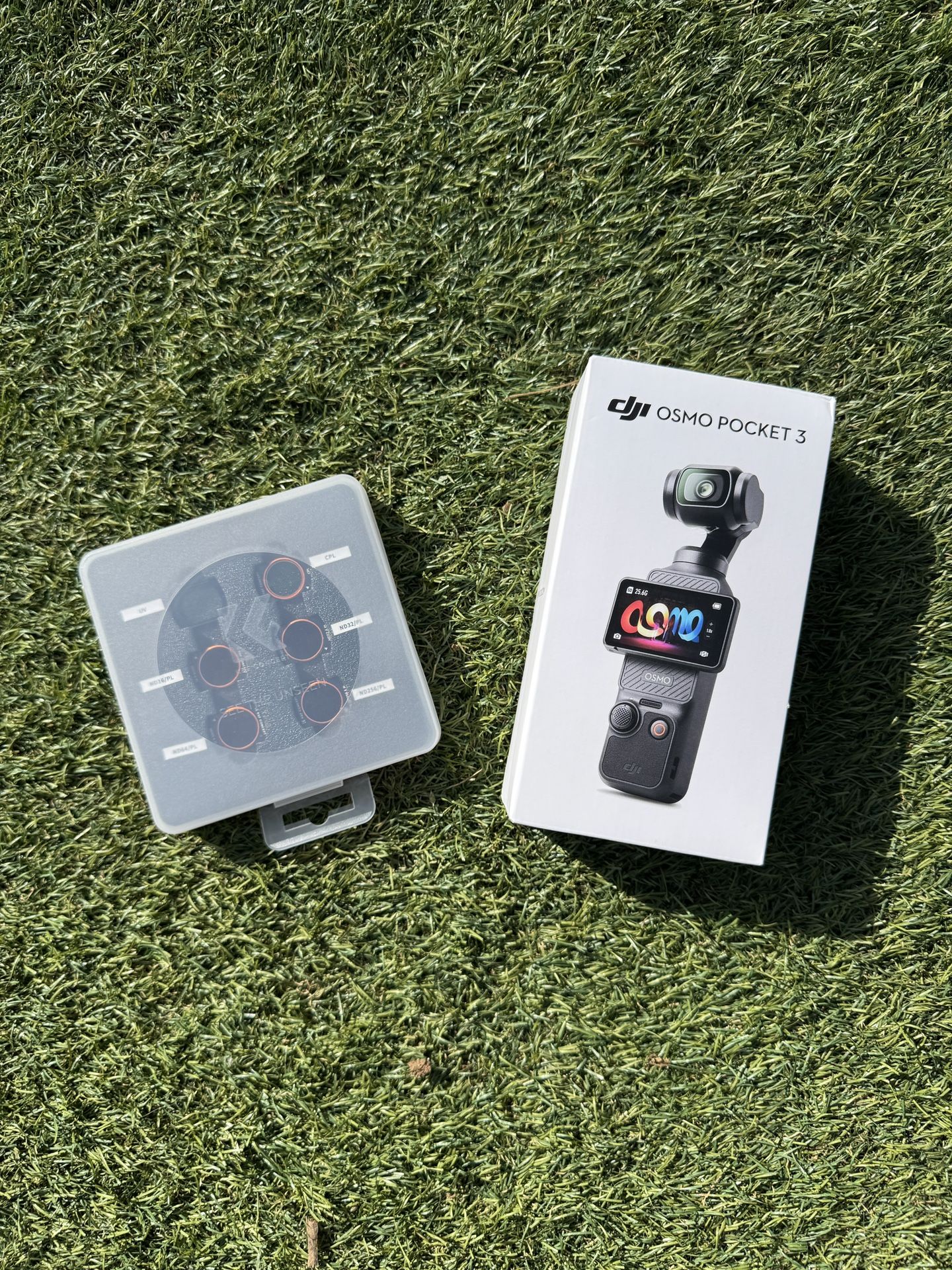 DJI Osmo Pocket 3 – Barely Used + K&F ND/CPL Filters
