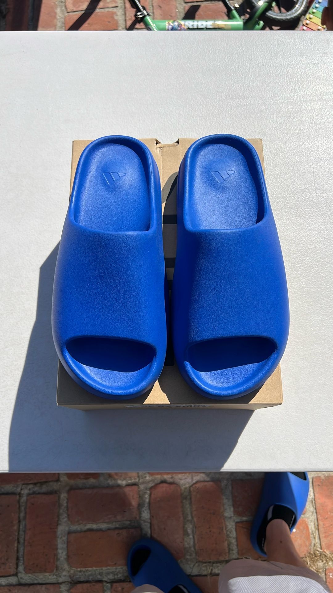 Adidas Yeezy Slide Azure
