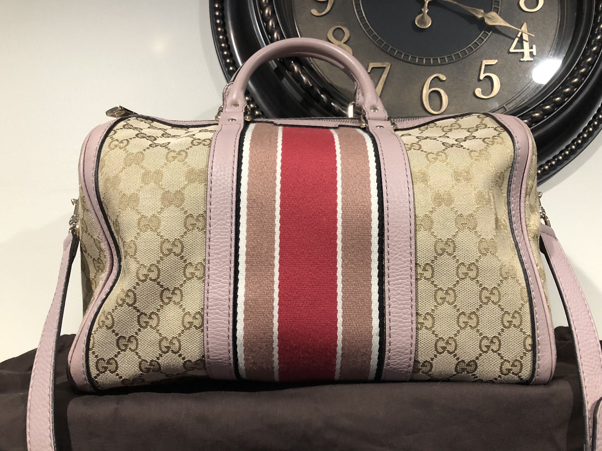 Gucci Boston bag satchel beautiful condition