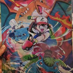 3D Anime Series Poster 