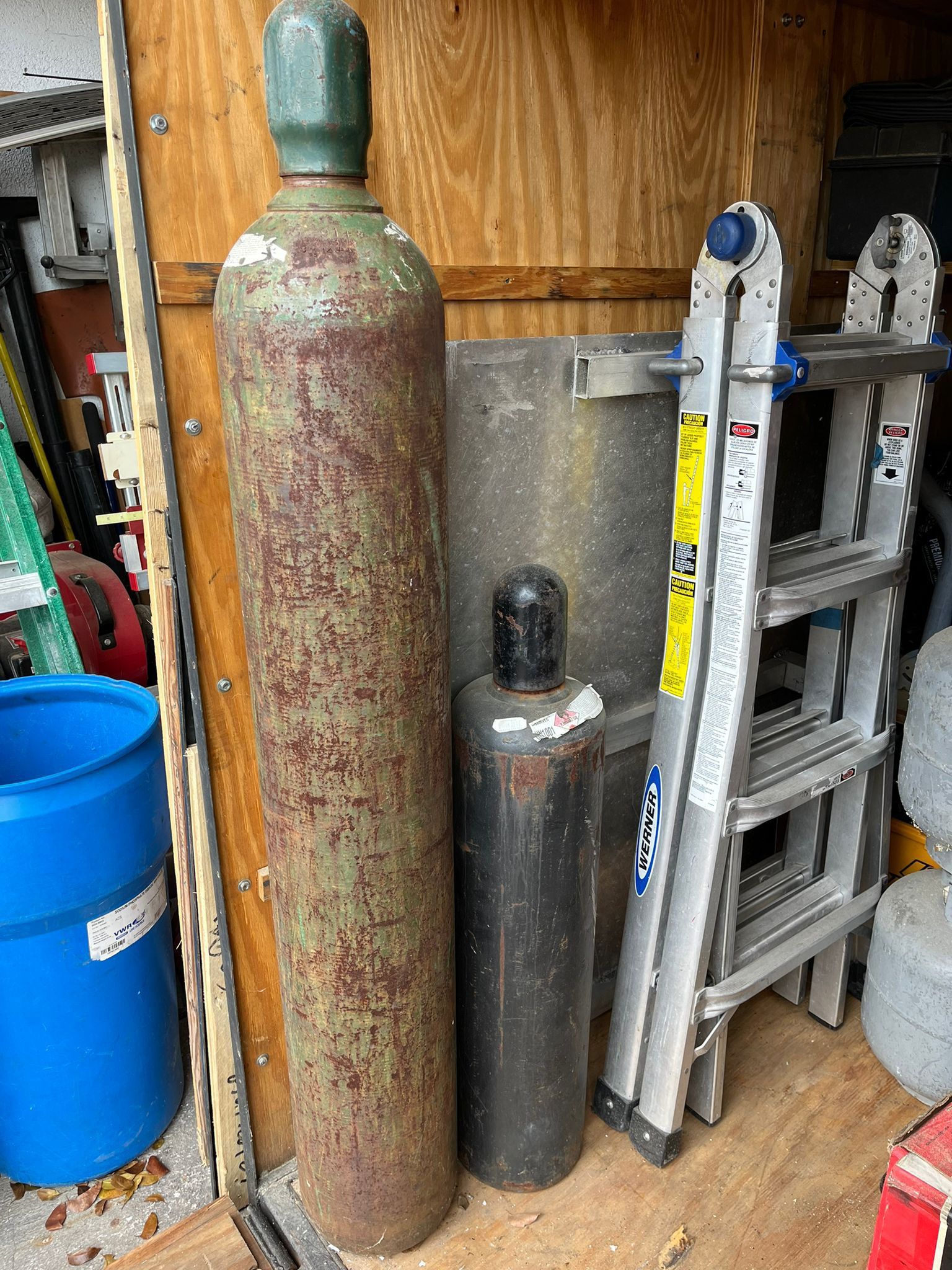 Tanque De Oxígeno Y Acetileno