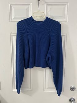 Hollister royal blue knit