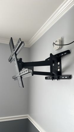 Large Sanus, full motion TV mount