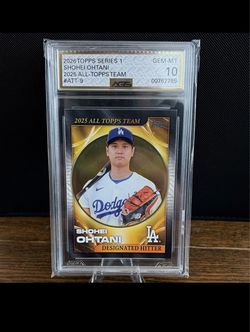 Topps 2026 Series 1 Shohei Ohtani 2025 All Topps Team #ATT-9 AGS 10