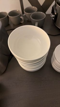 White Bowls 