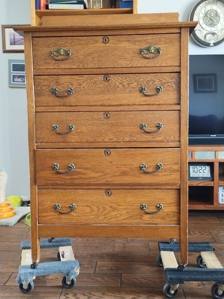 Antique Oak Dresser