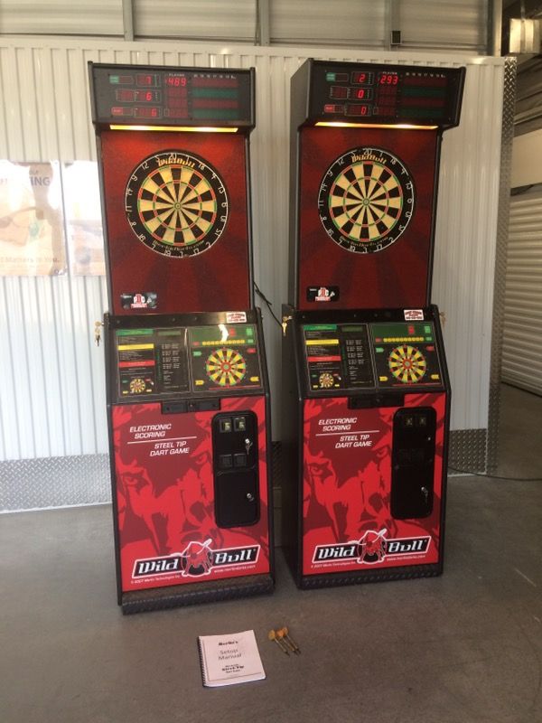 Wild Bull Steel Tip Electronic Arcade Pub Dart Board