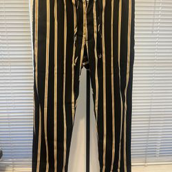 Black & Yellow Dress Pants