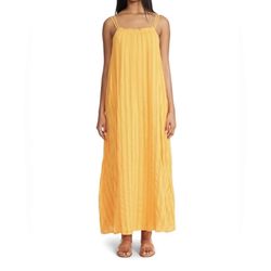 BB Dakota Flowget About It Maxi Dress, -Color: Yellow, -Size: Small, -NWT 