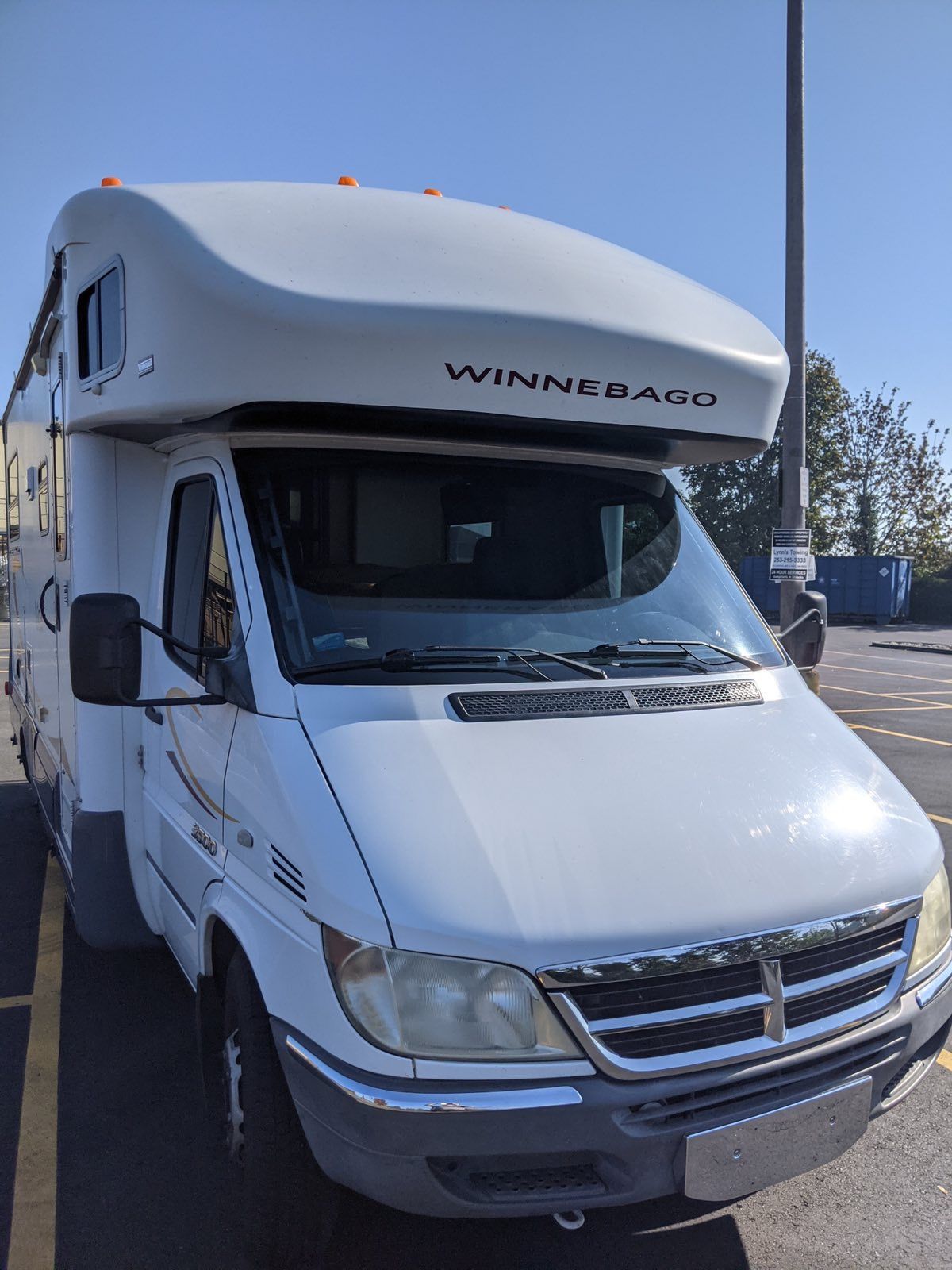 2007 Dodge Sprinter Winnebago Motorhome RV