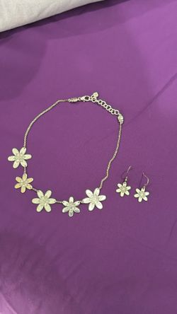 Brighton Dazzle Bloom Necklace & Earrings