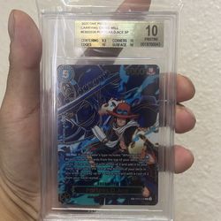 Ace Sp bgs 10 pristine  LFT -trading for clean 3rd anniversary winner luffy raw or sealed