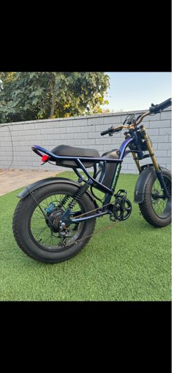 Dirtbike Style Fat Tire Electric Bike