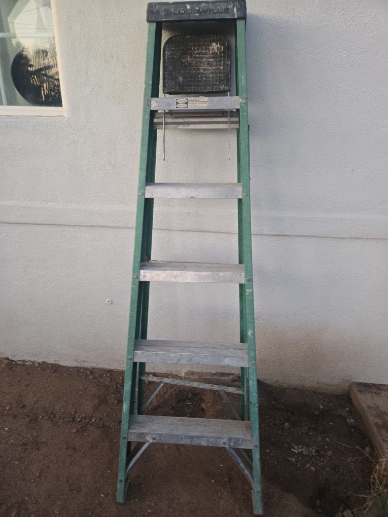 6ft Fiberglass Step Ladder