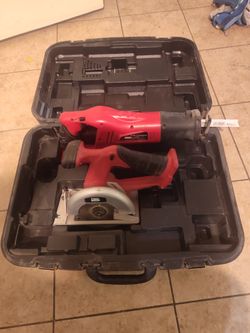 ToolShop 7/8 Sawzall & Circular Saw In Case