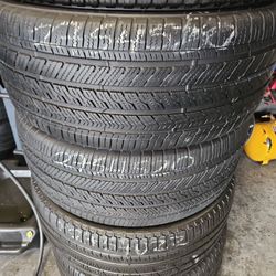 Pair 275/45/20 Bridgestone Alenza Run Flat
