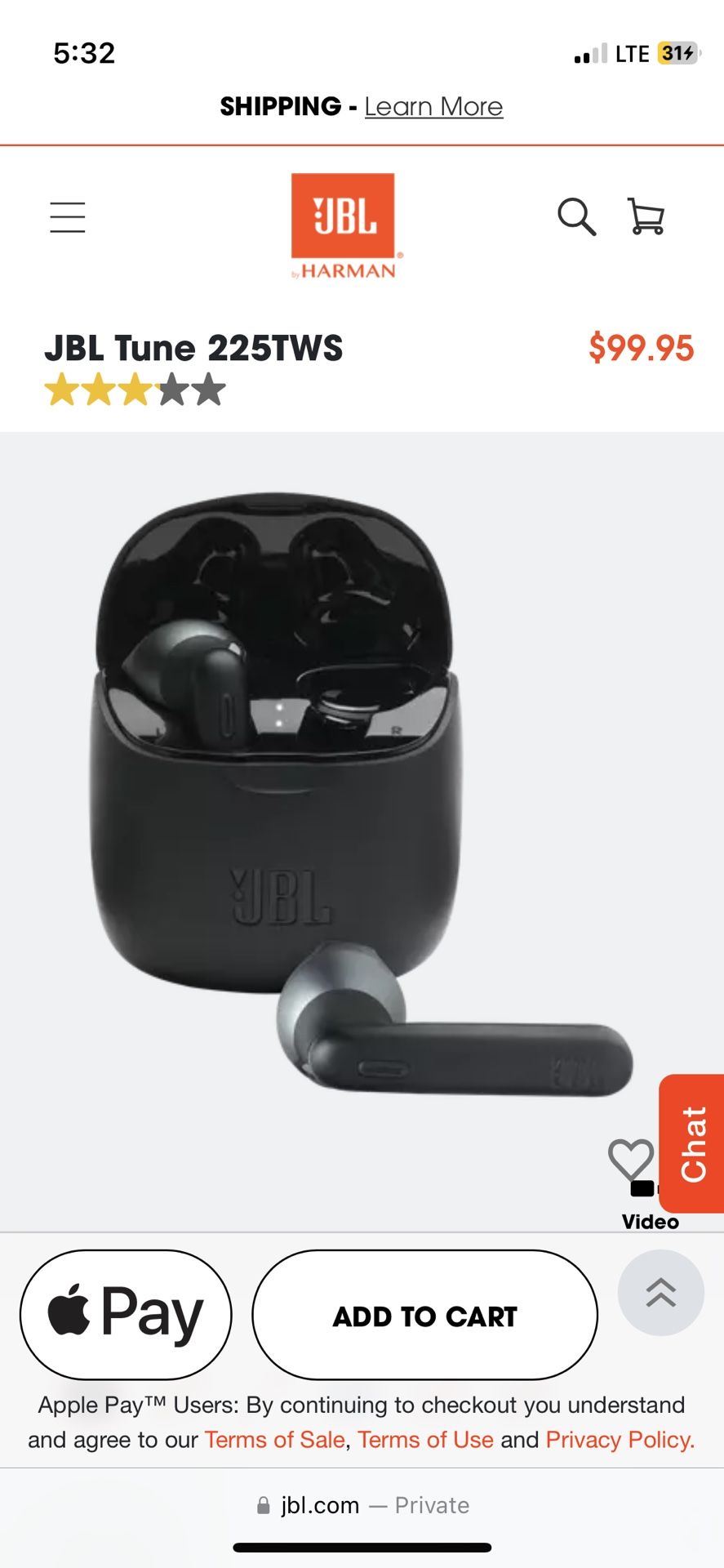JBL WIRELESS EARBUDS