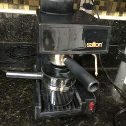Salton Esspresso Maker In Great Working Condition 