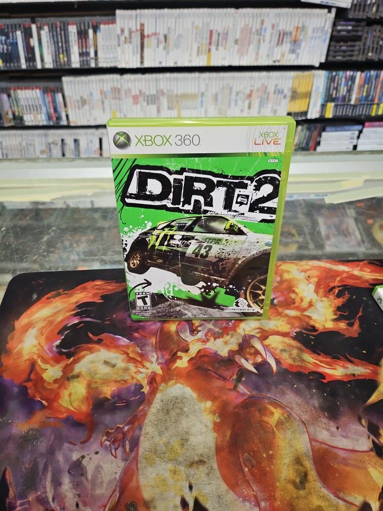 DiRT 2 (Microsoft Xbox 360, 2009) Complete W/ Manual