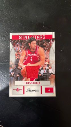 Luis scold game worn jersey card /250