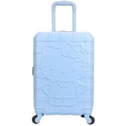 Hello Kitty Blue Checkered Adult 20" Rolling Luggage