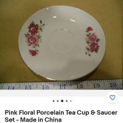Porcelain Floral Plates