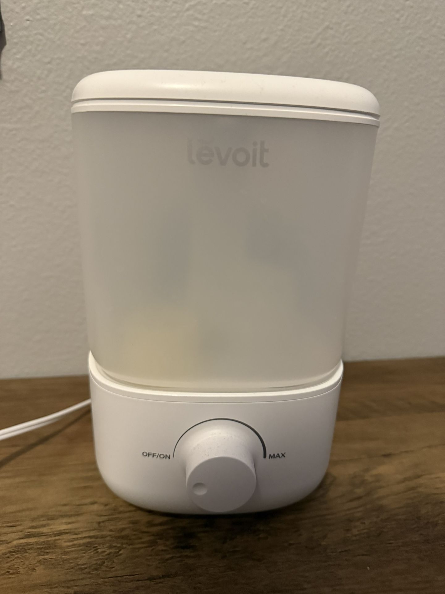 LEVOIT Top Fill Humidifier for Bedroom, 2.5L Tank for Large Room, Easy to Fill & Clean