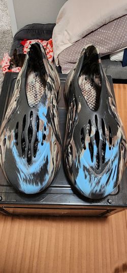 adidas Yeezy Foam Runner MX Cinder RNR Brown Blue