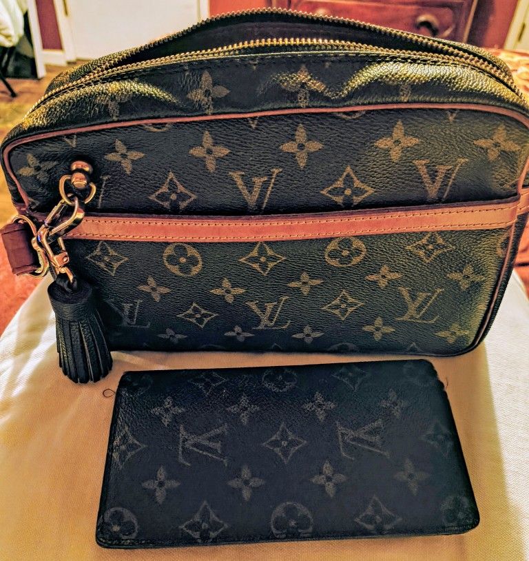 Vintage Louis Vuitton Bag And Wallet