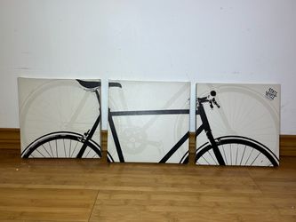 Bicycle Canvas Wall Art (Bought from Target)