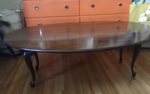 Photo $65 obo fold out wood coffee table