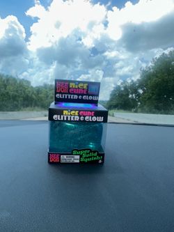 NeeDoh Nice Cube - Glitter & Glow