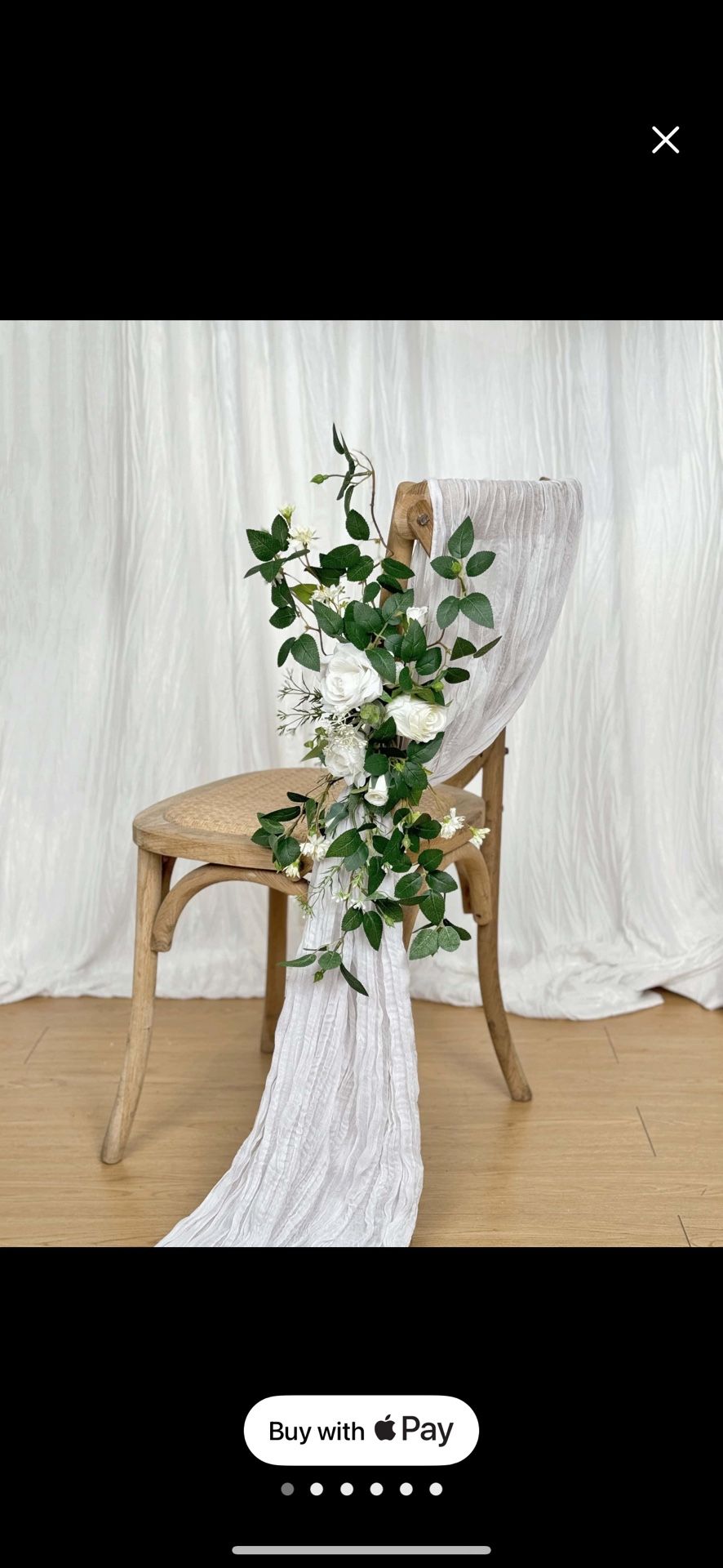 Floral Aisle / Chair Decor - Set of two !