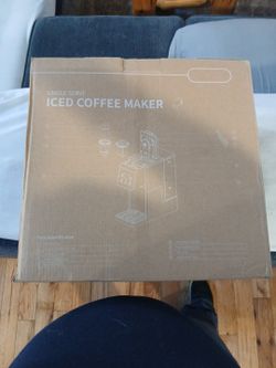 Single Serve Iced Coffee Maker