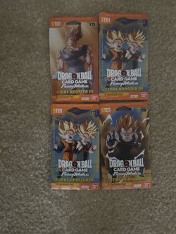 Dragon ball z Story Booster 01 Sleeved Booster Pack - Story Booster 01 (ST01)
