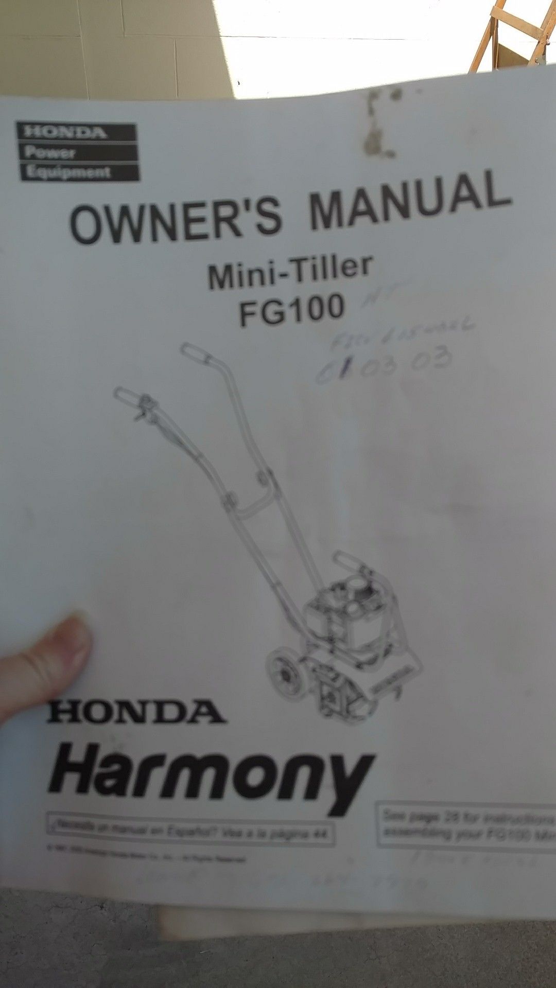 Mini Tiller Honda Harmony FG100 for Sale in Phoenix, AZ OfferUp