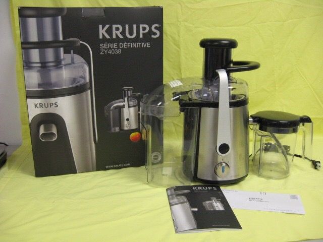 Krups Definitive Series ZY4038 Stainless Steel Juice Extractor