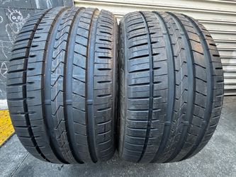2 USED TIRES CONTINENTAL 245/35/21