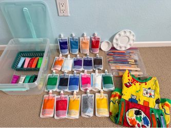 Kids Paint Set & Carrying Case
