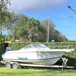 1999 Wellcraft 210 Sportsman _ 250 Yamaha _ Aluminum Trailer _ Good Condition