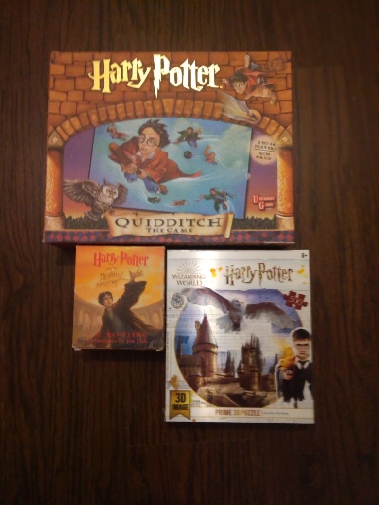 Lot Of Harry Potter Games Puzzle Books