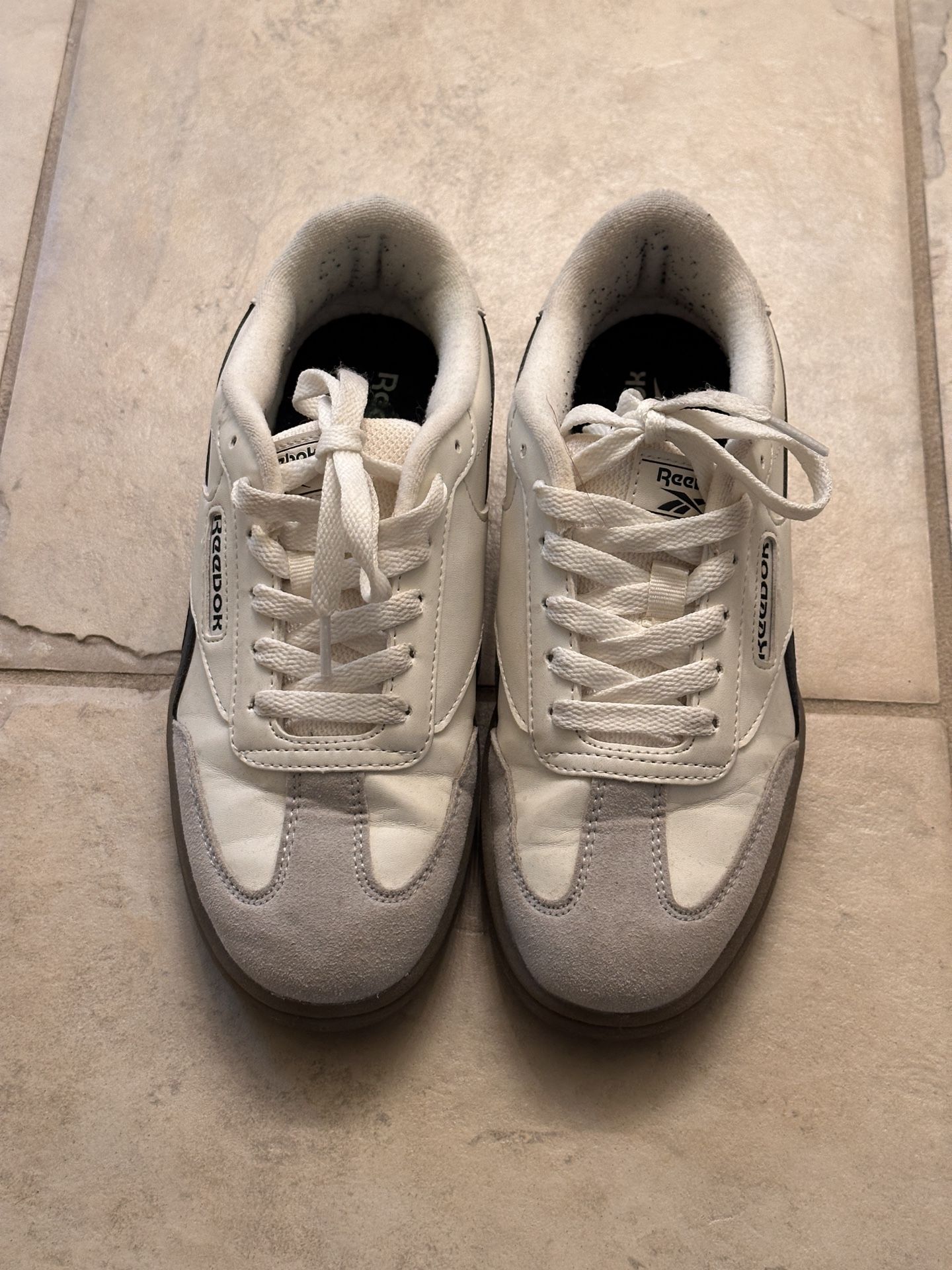 Reebok Sneaker off White Gray Blue